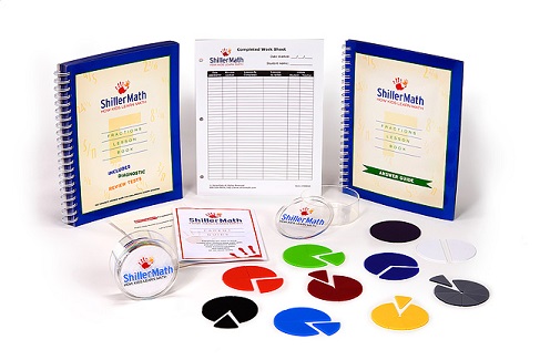 Math Fractions Kit (2nd grade through pre-algebra)